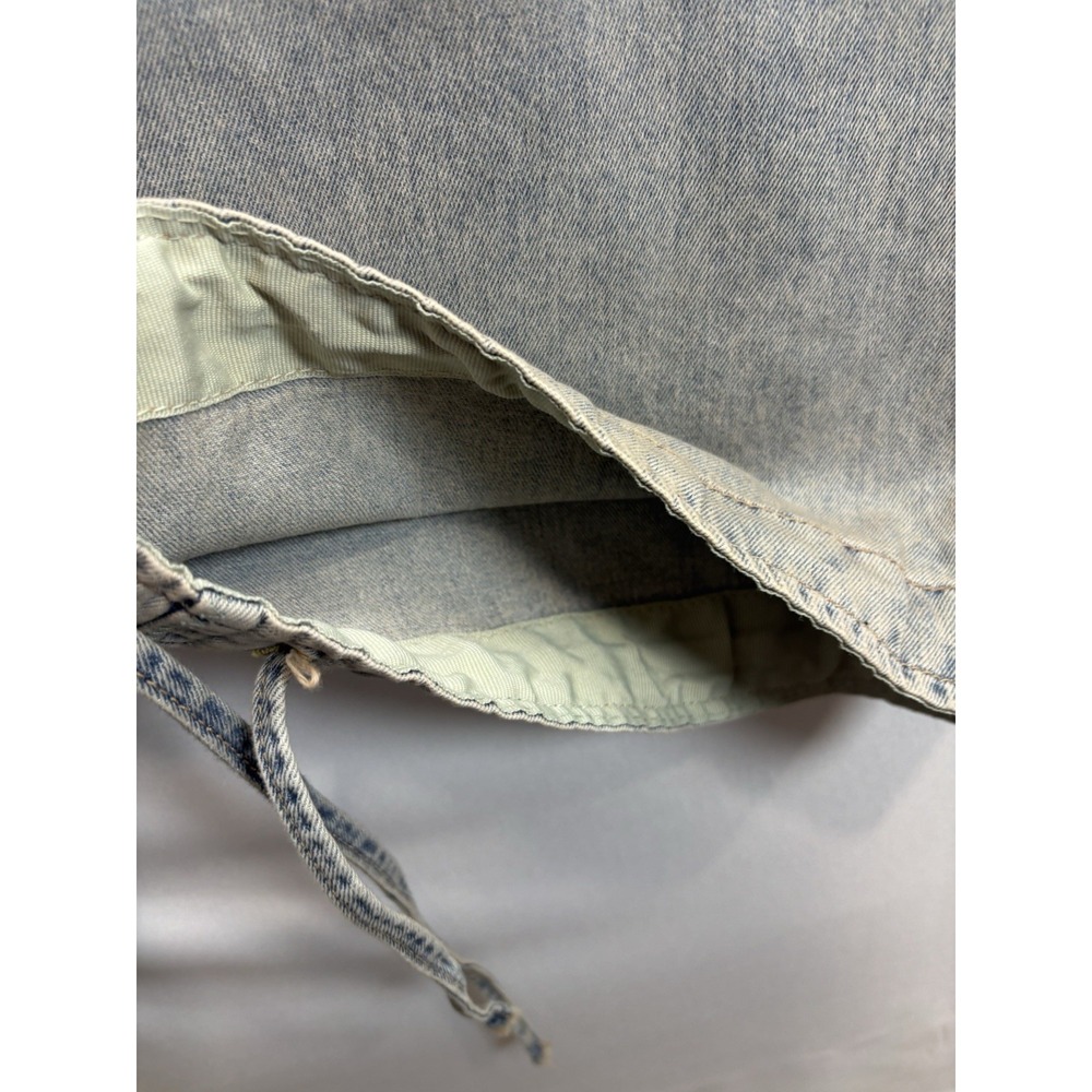 We The Free Free People Women's Wide Leg Jeans Size 25 Light Wash - Picture 8 of 16